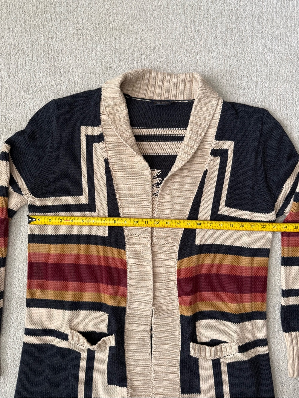 Pendleton Knit Sweater Duster - Picture 14 of 14